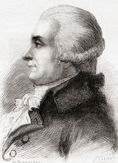 Louis-Bernard Guyton, barón de Morveau, de Les Merveilles de la Science, publicado hacia 1870 (grabado). de French School