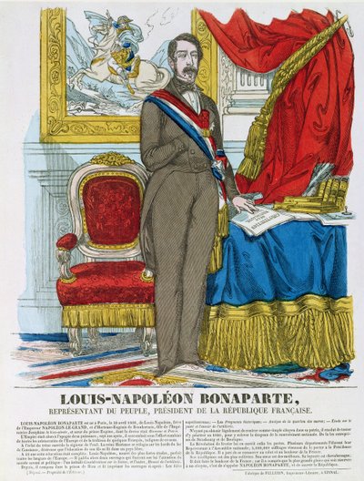 Luis-Napoleón Bonaparte (1808-73) futuro Napoleón III de French School