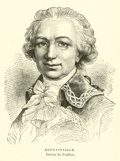 Louis Antoine de Bougainville, almirante y explorador francés de French School