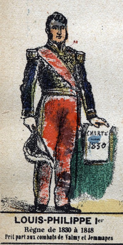 Luis Felipe I (1773-1850), rey de los franceses. En 