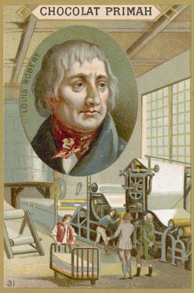 Louis Robert, ingeniero mecánico e inventor francés de French School