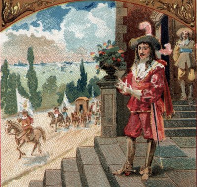 Luis XIII (1601-1643) pasó la noche del 5 de junio de French School