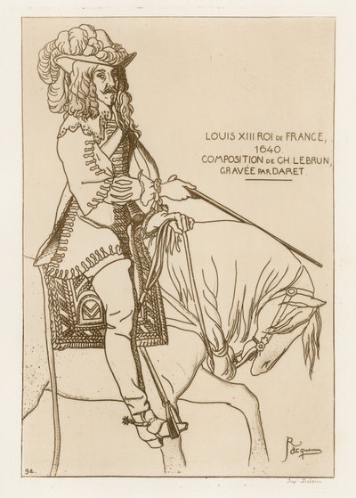 Luis XIII, Rey de Francia, 1640 de French School