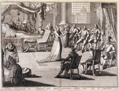 Luis XIII nació el 27 de septiembre de 1601. de French School