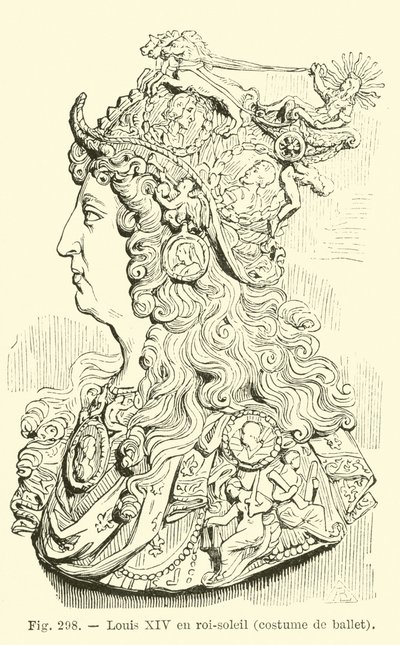Luis XIV de Francia de French School