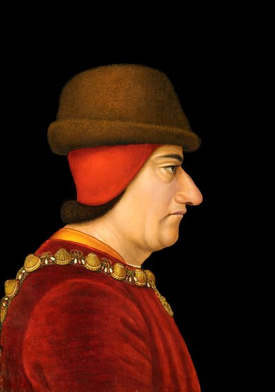 Luis XI (1423-83) Rey de Francia (óleo sobre lienzo) de French School