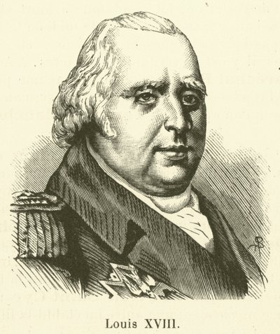 Luis XVIII de French School