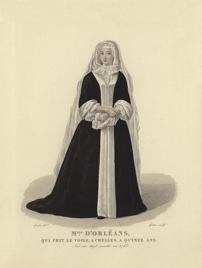 Louise Adélaïde de Orleans, princesa francesa de French School