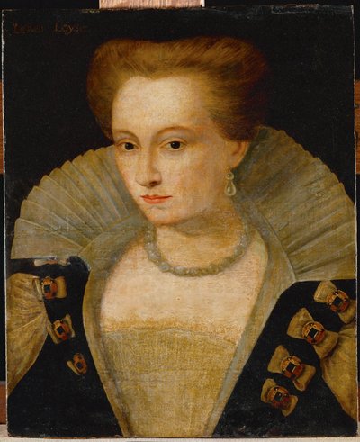 Luisa de Lorena, reina de Francia, esposa de Enrique III ... de French School