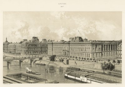 Louvre, 1867 de French School