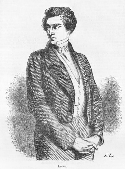 Lucien de Rubempré, ilustración de 