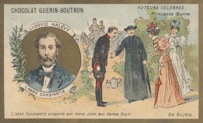 Ludovic Halevy (1834-1908), dramaturgo, libretista de operetas y óperas, y novelista francés, autor de “L