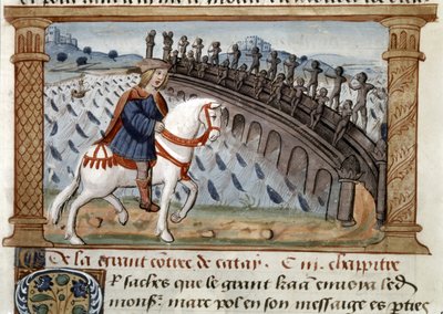 MARCO POLO: Ilustración de "El libro de Marco Polo" El explorador veneciano Marco Po... de French School