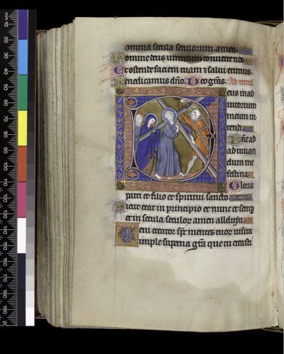 Tercia, del Salterio y Horas de Isabel de Francia, París, c.1265-70 de French School