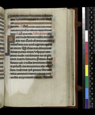 MS 300 f.251r, del Salterio y Horas de Isabel de Francia, París, c.1265-70 de French School