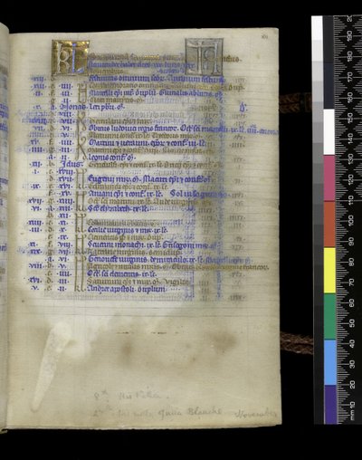 MS 300 f.XIIr, del Salterio y Horas de Isabel de Francia, París, c.1265-70 de French School