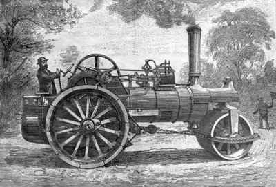 Machine Routiere, tomada de Science Illustré, 1891 de French School