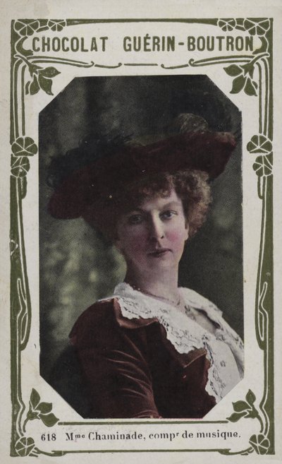 Madame Chaminade, compositora de música de French School