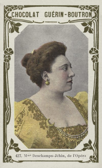 Madame Deschamps-Jehin, de la Ópera de French School