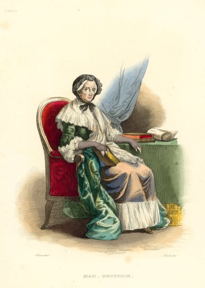 Madame Geoffrin de French School