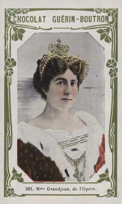 Madame Grandjean, de la Ópera de French School
