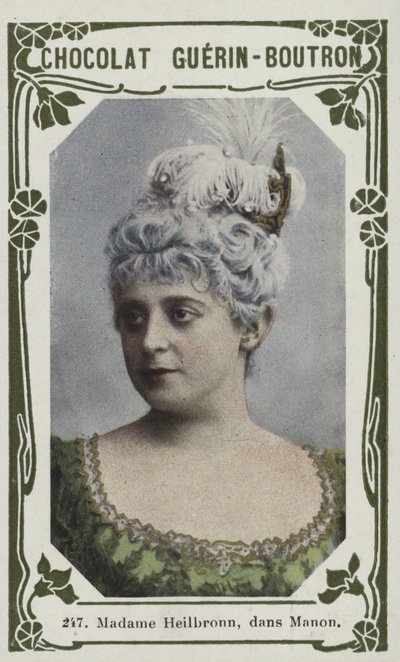 Madame Heilbronn, en Manon de French School