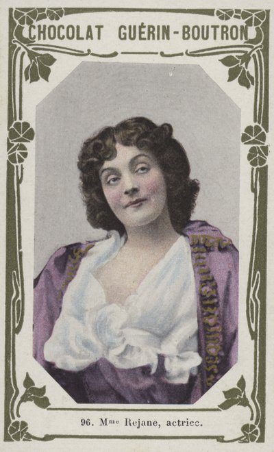 Madame Rejane, actriz de French School