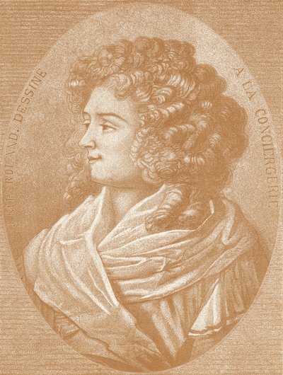 Madame Roland, revolucionaria francesa de French School