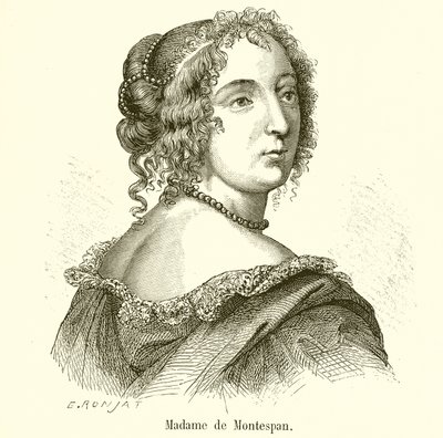 Madame de Montespan de French School