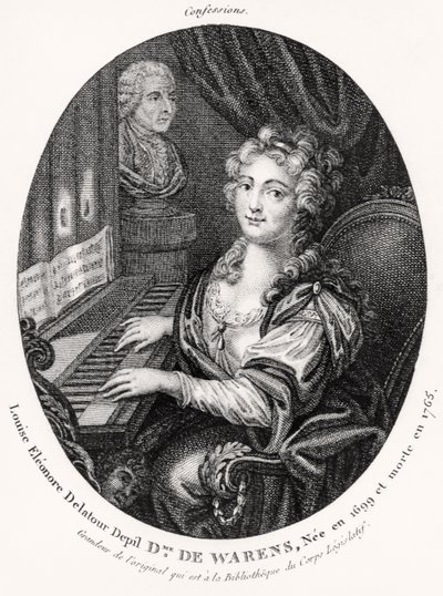Madame de Warens, c.1789 de French School