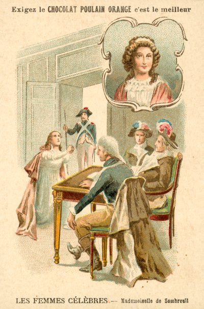 Mademoiselle de Sombreuil, Revolución Francesa de French School