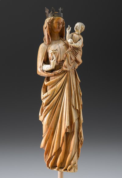 Madonna y Niño, c.1260-1290 de French School