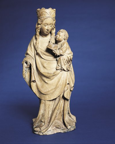 Madonna y Niño, primer cuarto del siglo XV de French School