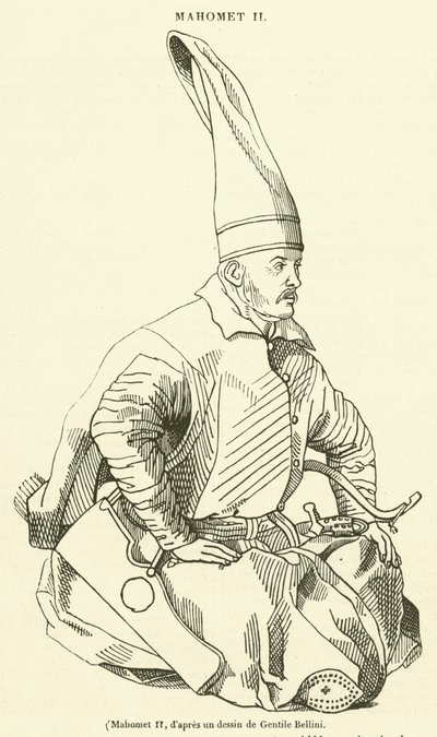 Mahomet II de French School