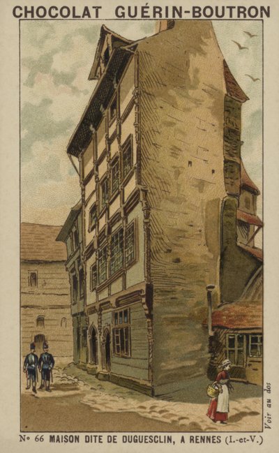 Casa Dite de Duguesclin, en Rennes, Ille-et-Vilaine de French School