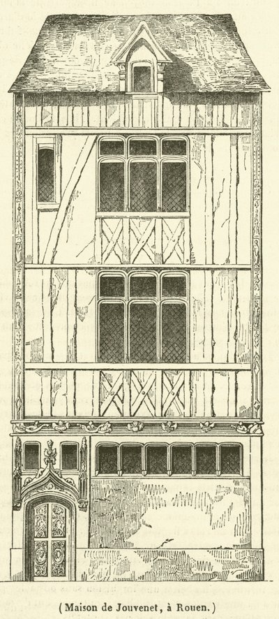 Casa de Jouvenet, en Rouen de French School