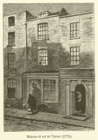Casa donde nació Turner de French School
