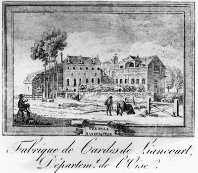 Manufactura, Duque de la Rochefoucauld en Liancourt; Fábrica de Cuerdas de Liancourt, Dept de l