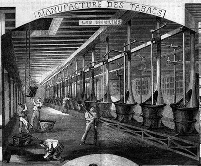 Fábrica de tabacos, París de French School