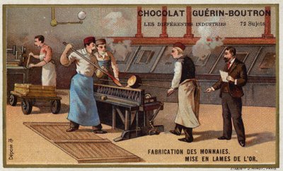 Fabricación de monedas de French School