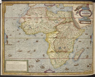 Mapa de África, Table d