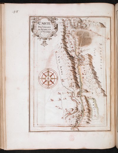 Mapa de La Michaille Vallée, de 