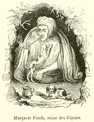 Margaret Finch, reina de los Gitanos de French School
