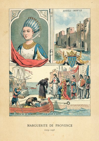 Marguerite de Provence de French School
