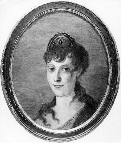 Maria Letizia Ramolino de joven de French School