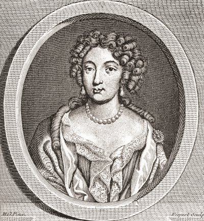 Marie Angélique de Scorailles, noble francesa y una de las muchas amantes de Luis XIV de French School