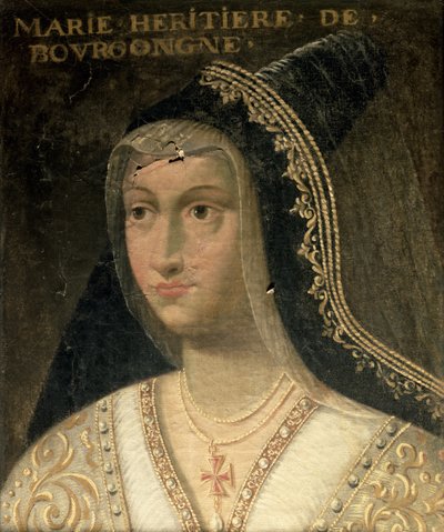 María, Duquesa de Borgoña de French School