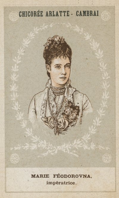 María Feodorovna, emperatriz de French School