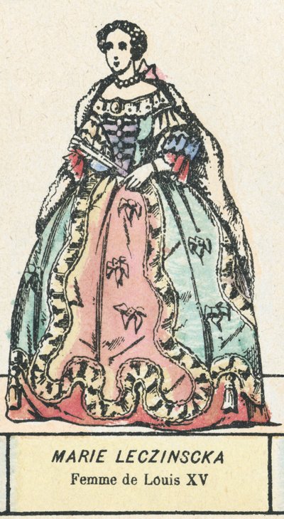 María Leszczynska, esposa de Luis XV de French School