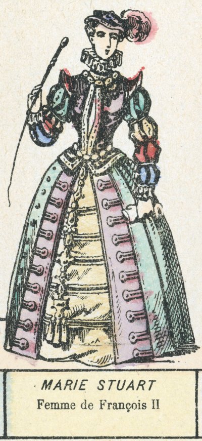 María Estuardo, esposa de Francisco II de French School